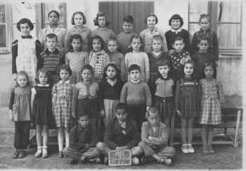 ISSERVILLE - ECOLE 1953