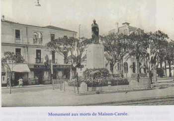 MAISON-CARREE  - Le Monument aux Morts