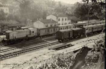 MENERVILLE - La Gare en 1958