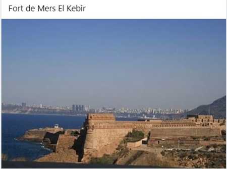 Fort de MERS EL KEBIR