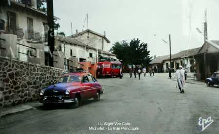 MICHELET - La Rue Principale En 1958