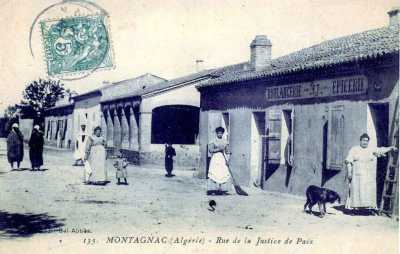 MONTAGNAC - Rue de la Justice de Paix