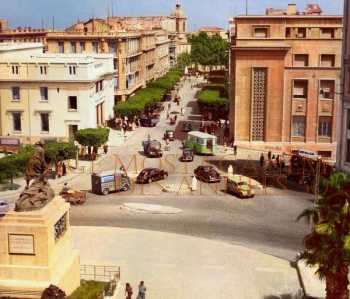 MOSTAGANEM - 1955 - 
Carrefour de l'Hotel de Ville