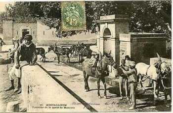 Mostaganem, la fontaine de la porte de Mascara