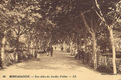 MOSTAGANEM - Le Jardin Public