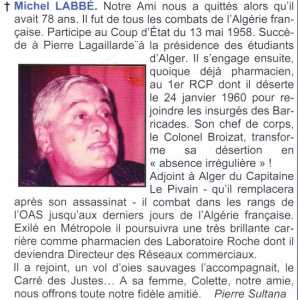  
Michel LABBE
