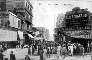 ORAN - Rue d'ARZEW