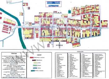 OUED-TARIA - Plan du Village