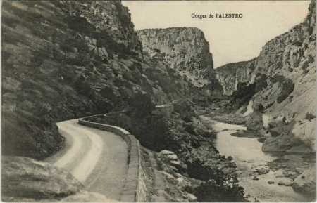 Les gorges de Palestro.