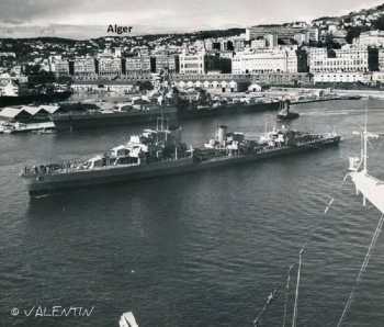 Visite de la Navy en 1947
