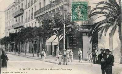 ALGER - Ru Michelet et le Bd Victor HUGO