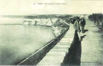 ORAN - PROMENADE DU SQUARE CAYLA