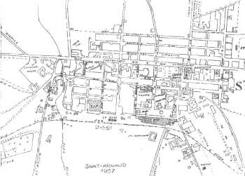 SAINT ARNAUD - 1957
Plan de la ville