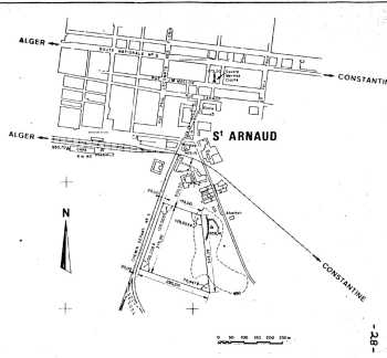 SAINT ARNAUD - 1957
Plan de la Ville