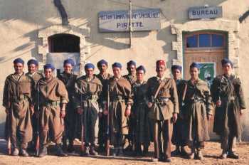 SAS de PIRETTE en KABYLIE en 1956
Sergent Ahmed CACI, ancien d'Indochine