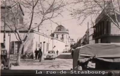 SIDI-BEL-ABBES - Mai 1962 - Rue de Strasbourg