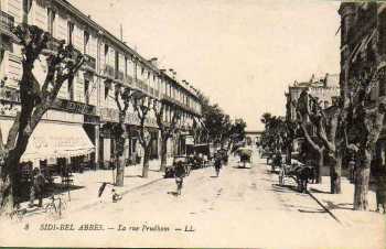 SIDI-BEL-ABBES - La rue PRUDHOM