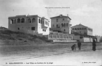 SIDI FERRUCH - villas en bordure de la plage