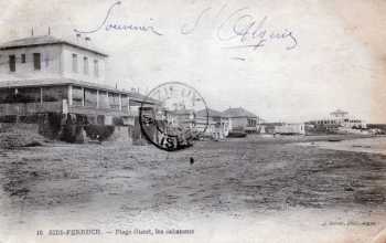 1916 - La Plage de SIDI-FERRUCH