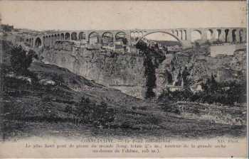 CONSTANTINE - Le Pont SIDI-RACHED