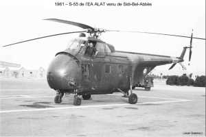 1961 - Un S-55 venu de SIDI-BEL-ABBES
