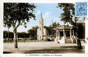 STAOUELI - L'Eglise et le Kiosque