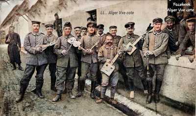 TIZI-OUZOU - 1914
La Musique des prisonniers Allemands