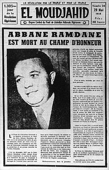 29 Mai 1958
Abbane RAMDANE abattu