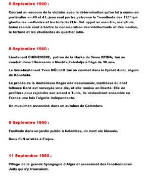 6 au 11 Septembre 1960