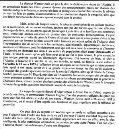 L'histoire de WARNIER