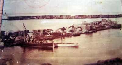 La construction du Port de TENES en 1895