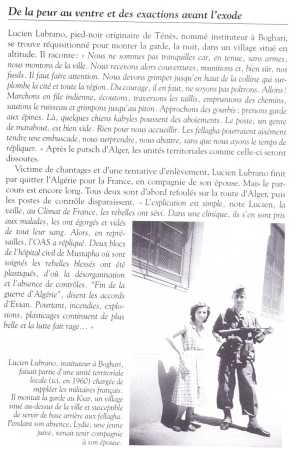 BOGHARI en 1960
Lucien LUBRANO monte la garde
territoriale au Ksar