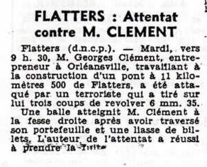 FLATTERS - Septembre 1957