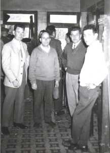 MARS 1961 au NOVELTY

1- BUIGUES Jeannot
2- Jean SINTES
3- Michel HEBLER
4- Charly BENSAID