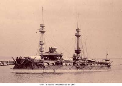 TENES - 1900  
Croiseur "Amiral BAUDIN"