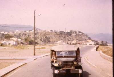 la route de la plage