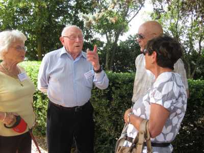 Elise HECKSCHER, Paul LACAZE, Roger GASSIER et Simone MICHEL