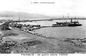 TENES - LE PORT - 1900