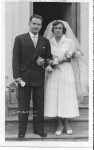 1954 - mariage de 
Christian LLINARES 
et Paulette MAGRO