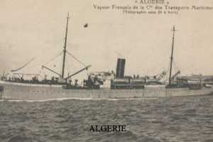 Le Vapeur L'ALGERIE