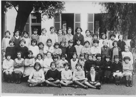 1932 - ORLEANSVILLE
Ecole des Filles
