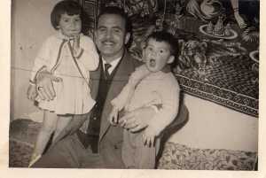 Bruno PELOSI avec ses enfants