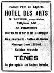 Hotel des Arts
----
Mr POUZENS