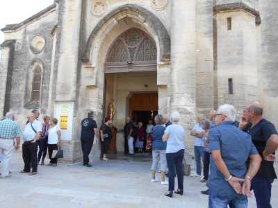 La sortie de l'Eglise