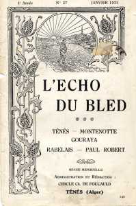 1935
l'Echo du Bled