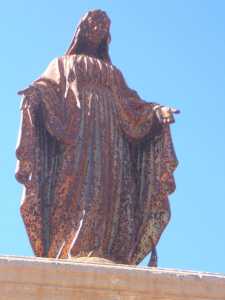 Statue de La Vierge
en 2007