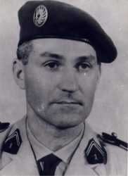 Commandant MANTEI, chef de corps du 1er BPC