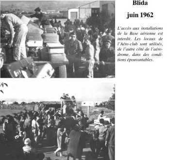 JUIN 1962 - EXODE - BLIDA