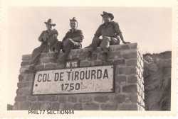 Col de TIROURDA - 1750 m