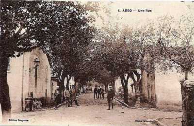 ABBO - Une rue vers 1900